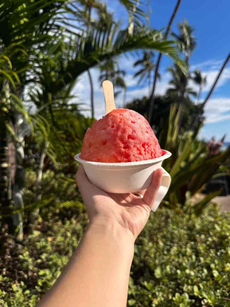 Ululani's Hawaiian Shave Ice near Kona on the Big Island