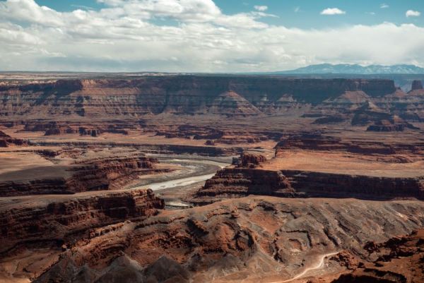 view from dead horse point state park in Moab a road trip from Canyonlands