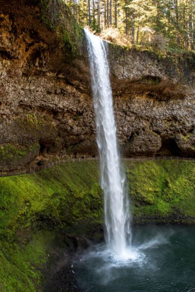 South Falls in Silver Falls State Park