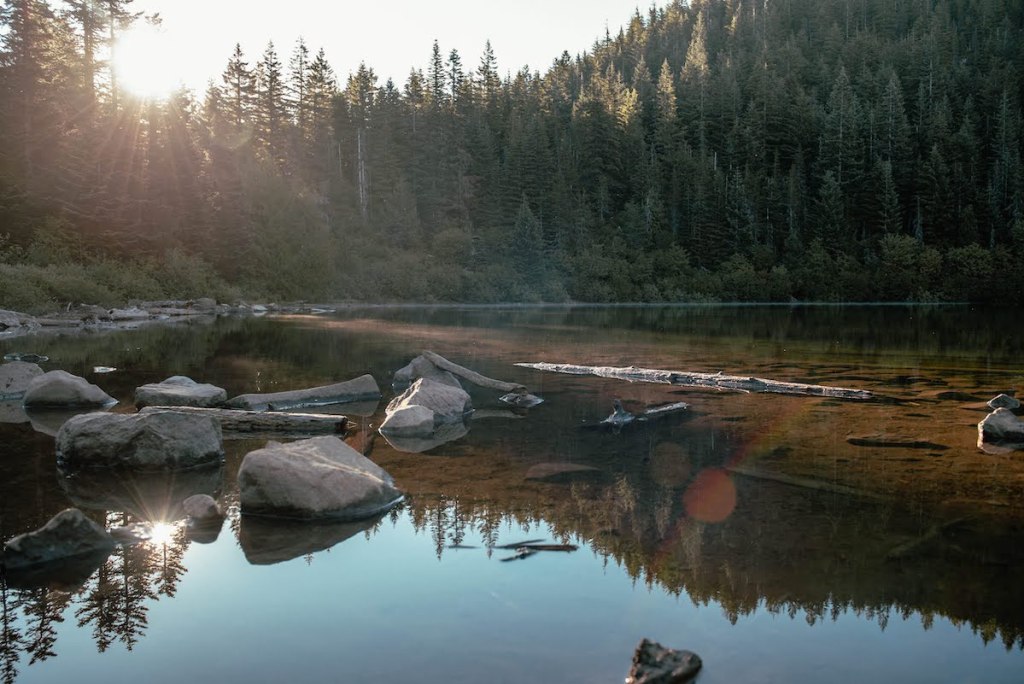 Mirror Lake in Mount Hood