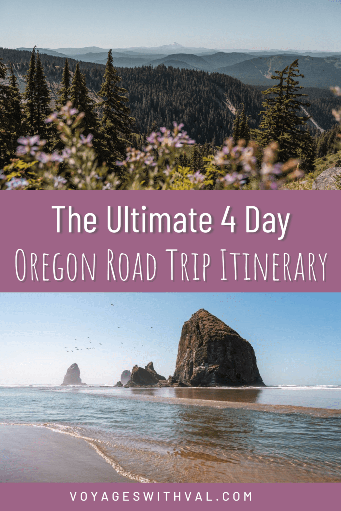 the ultimate 4 day Oregon road trip itinerary