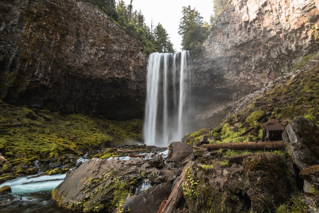 Tamanawas Falls at Mount Hood