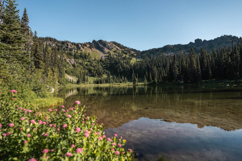 Sheep Lake is a great day hike or overnight spot