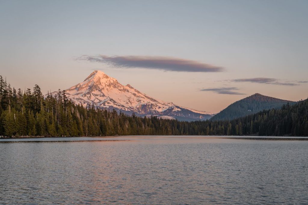 Lost Lake at Sunset