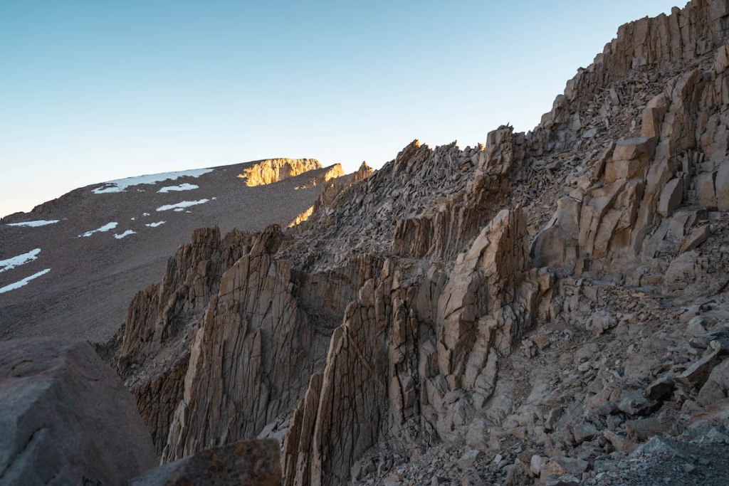 Mount Whitney on the Mount Whitney Trail