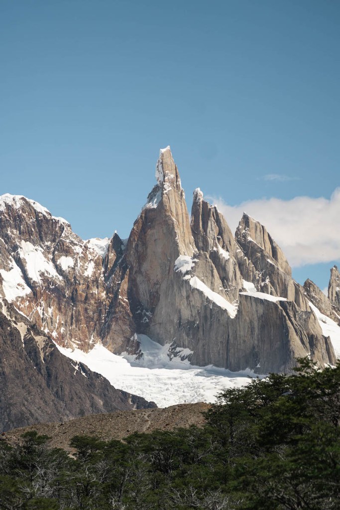 Cerro Torre viewed from Laguna Torre