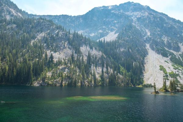 Farey Lake on the way to Toxaway Lake