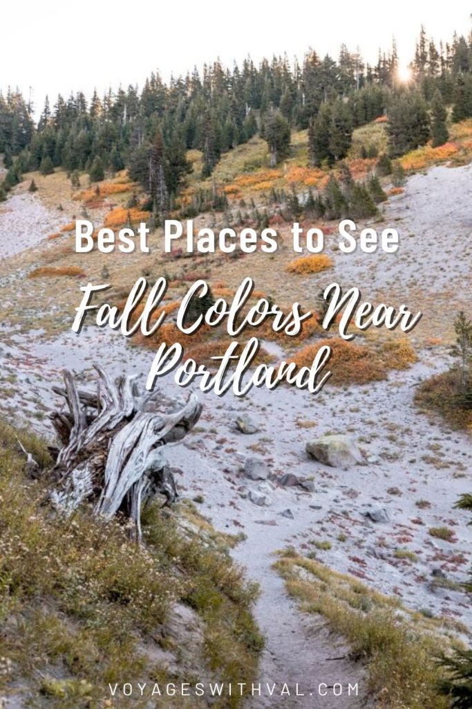 places to see fall colors near portland