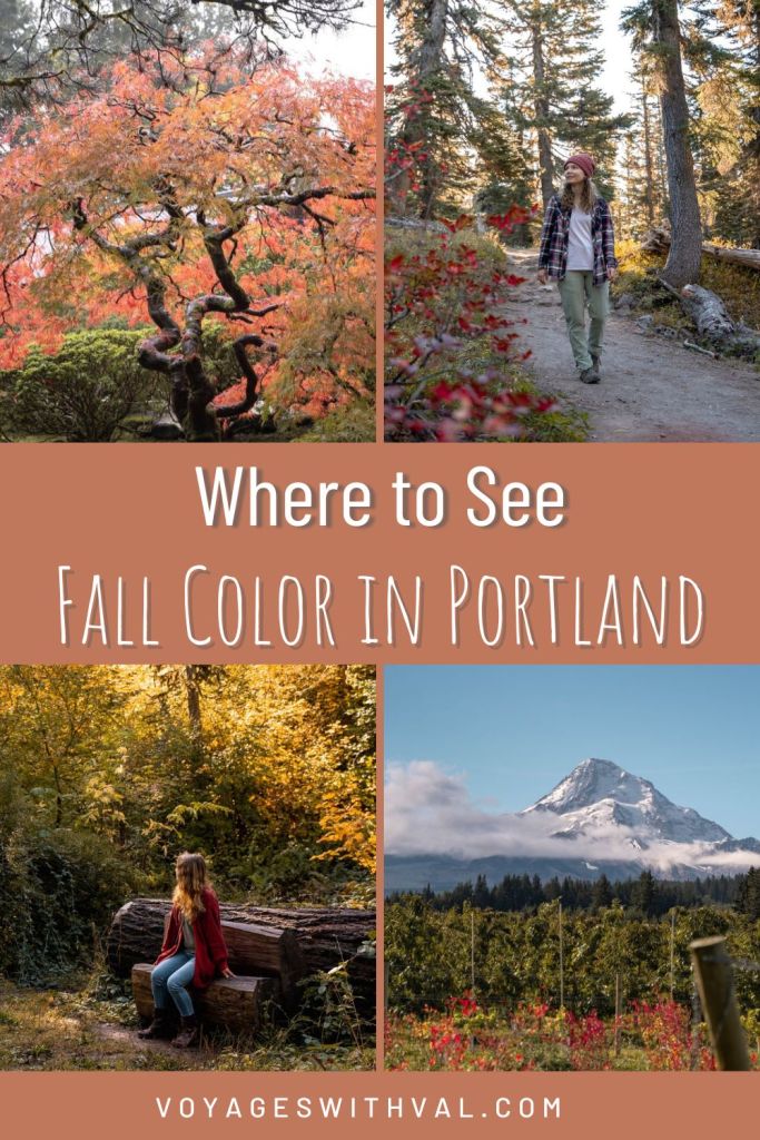 where to see fall color in portland