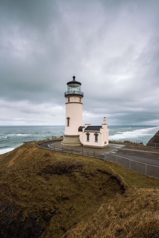 North head lighthouse in cape disappointment state park