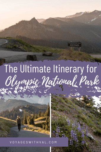 itinerary for Olympic National Park