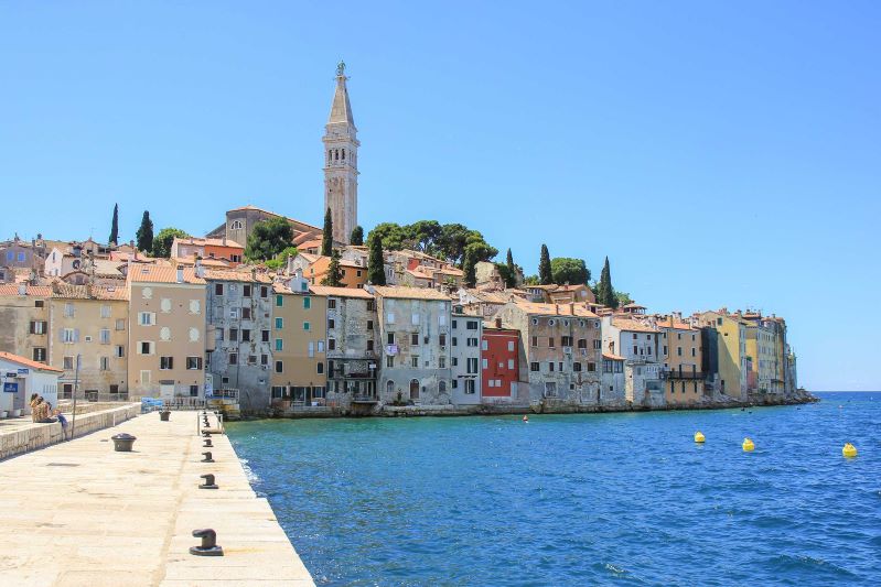 pier in Istria Croatia