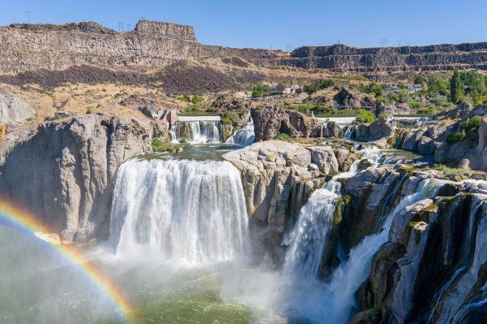 Shoshone Falls in Twin Falls, Idaho