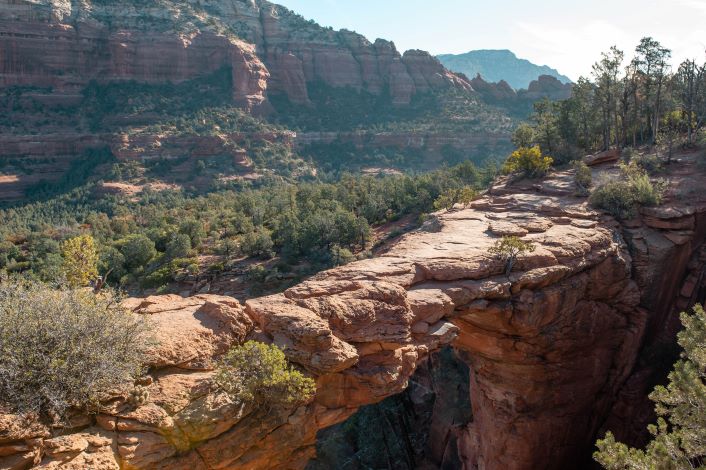 devil's bridge in Sedona, Arizona