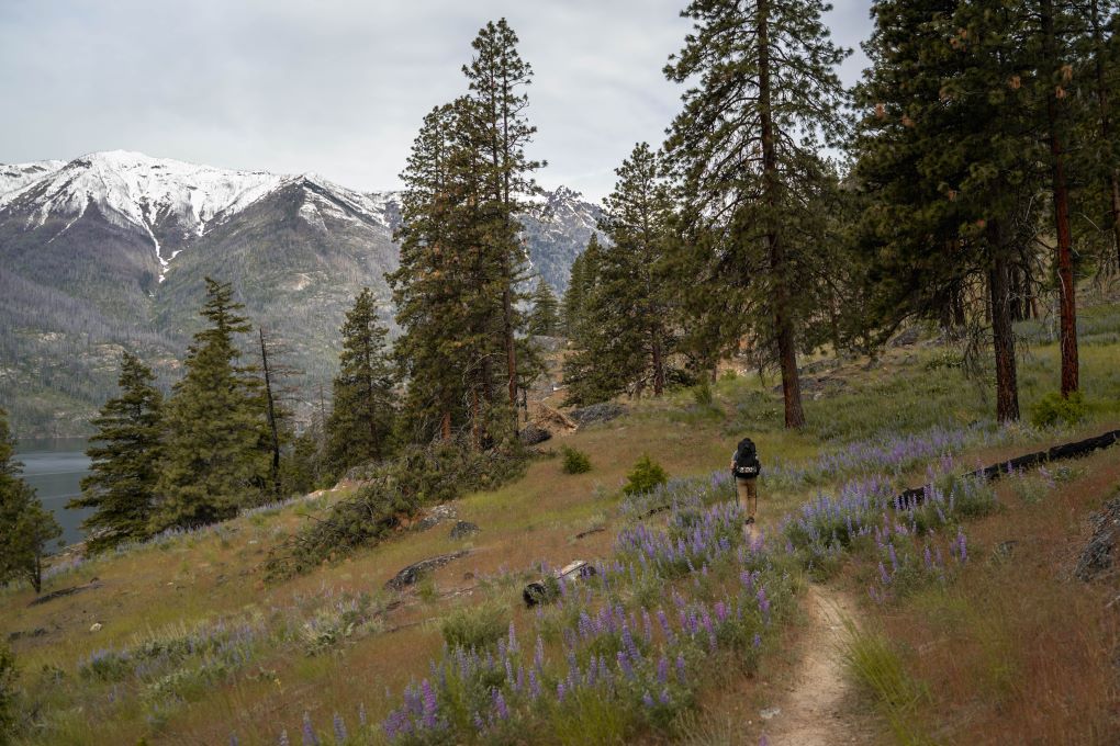 backpacking to stehekin