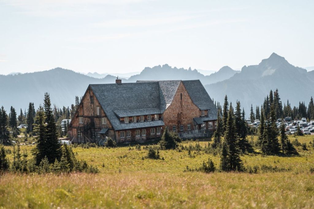 Sunrise Visitor Center in Mount Rainier