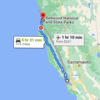 San Francisco to Redwoods