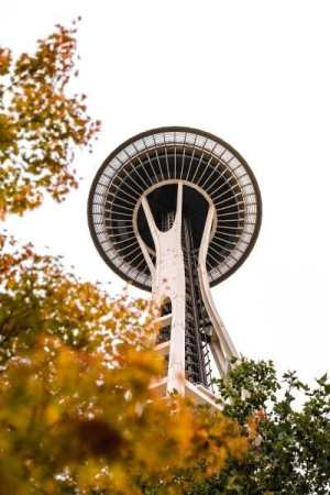 view of space needle in seattle