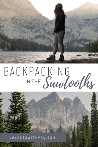 backpacking in the Sawtooths