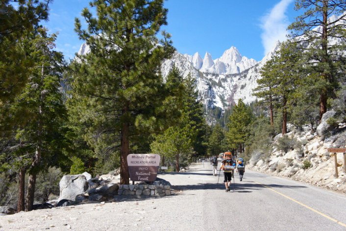 Whitney Portal in the Sierras